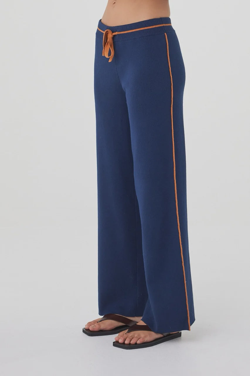 Milan Pant - Navy & Tumeric