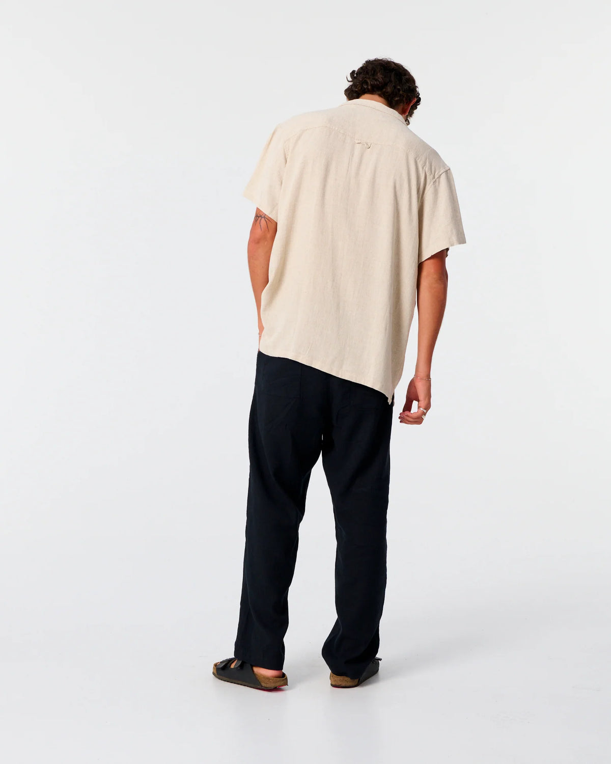 Ernie Linen Resort Shirt - Oat