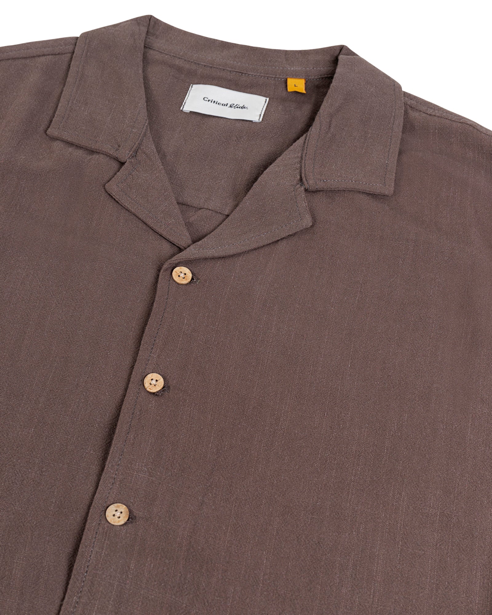 Ernie Linen Resort Shirt - Rock
