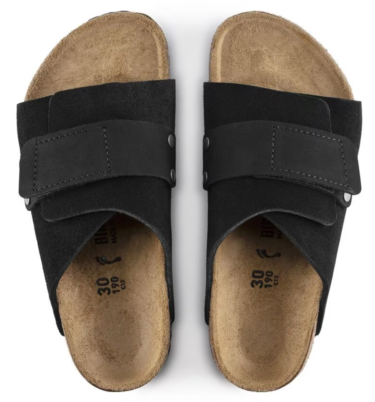 Kyoto Suede Leather - Black