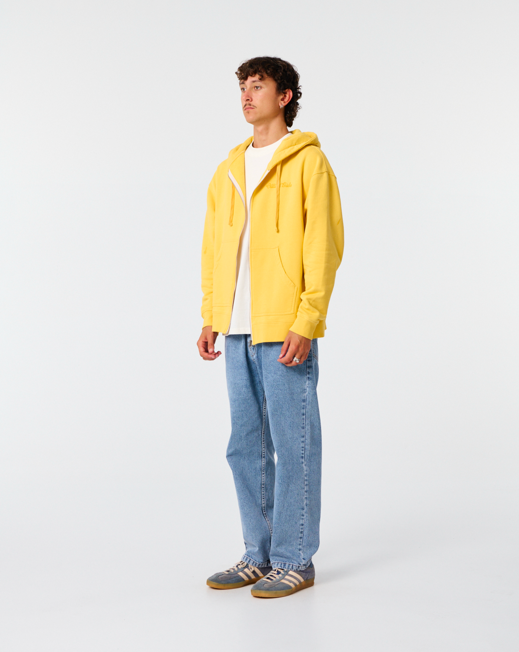 Business Zip Hoodie - Sunflower