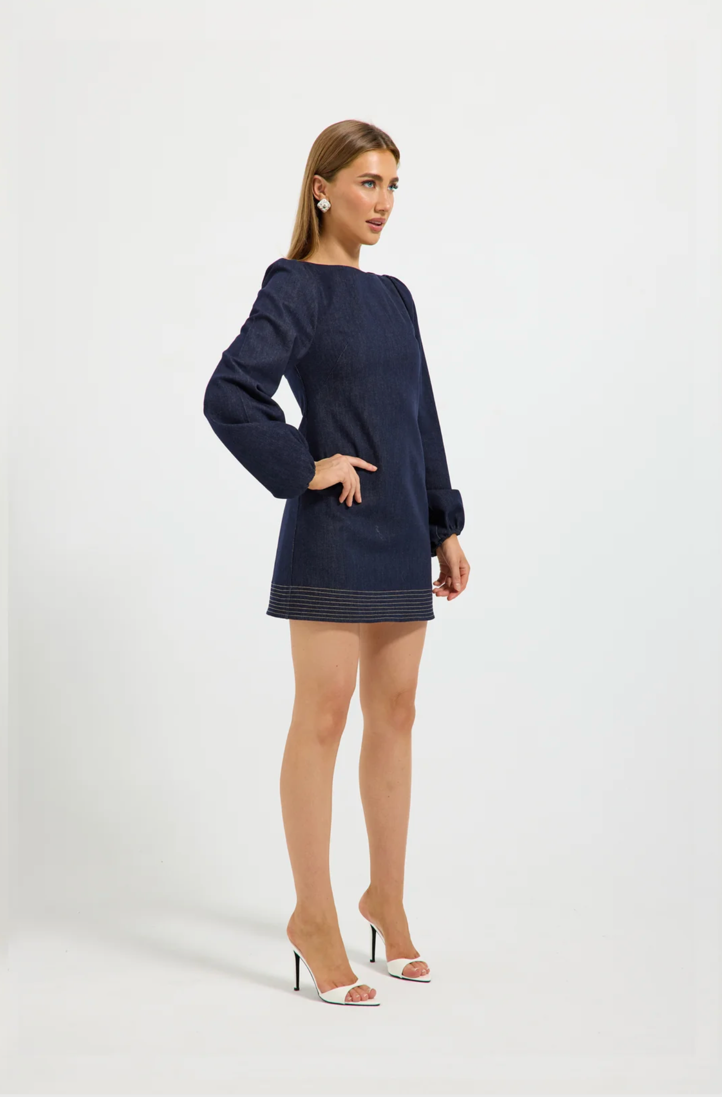 Hudson Denim Shift Dress