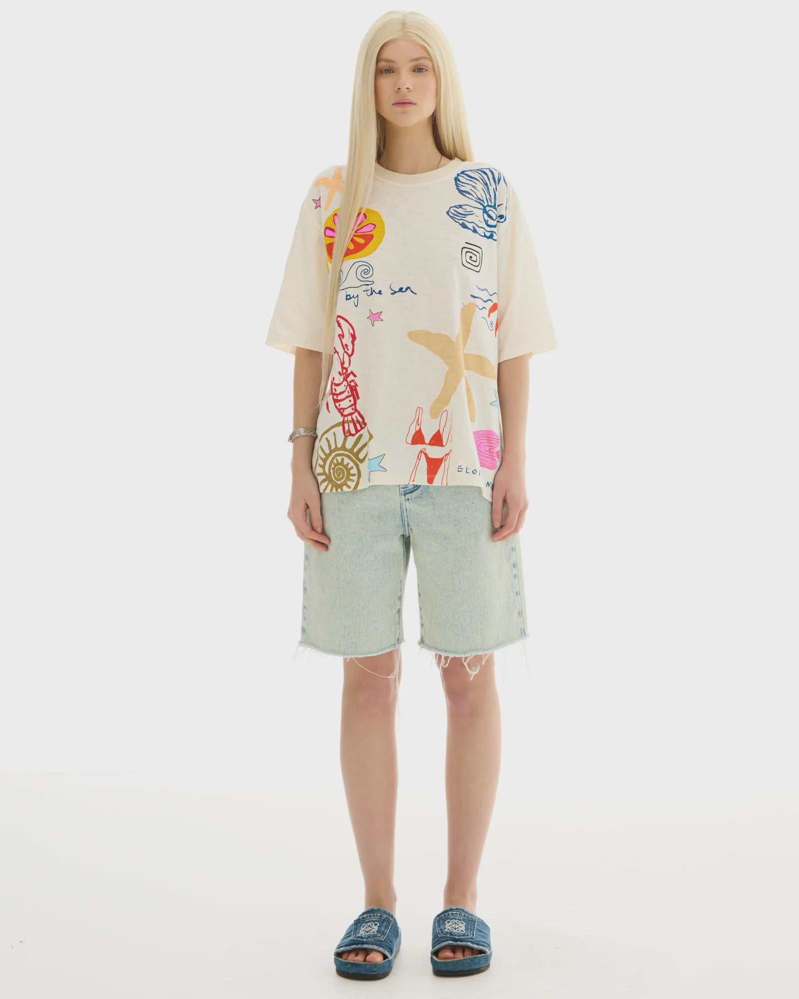 Illustrated Seaside Tee