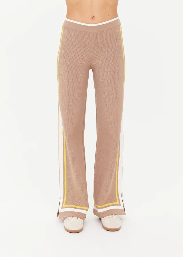 Veneto Carter Knit Pant - Mocha