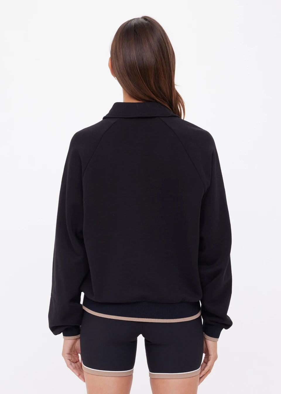 Collared Elle Polo - Black