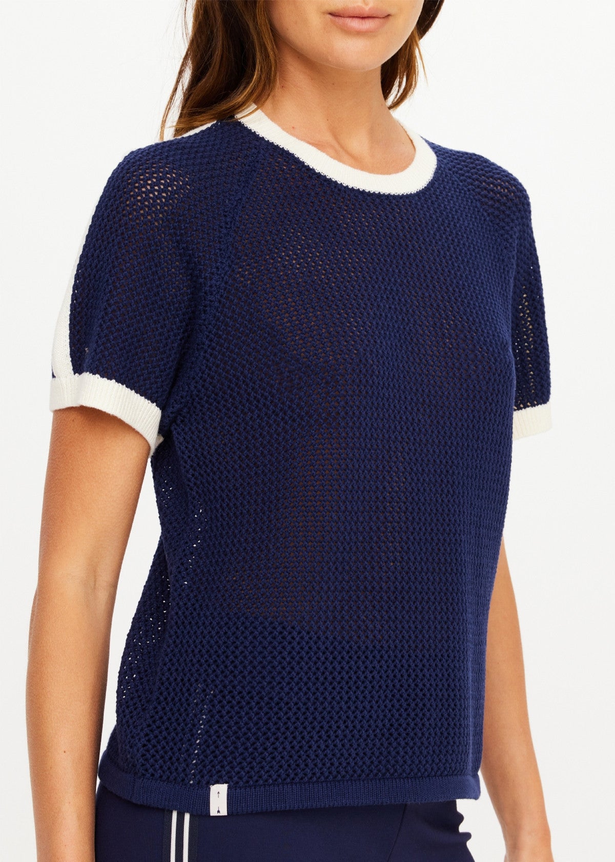 Fenway Jordan Knit Tee - Navy