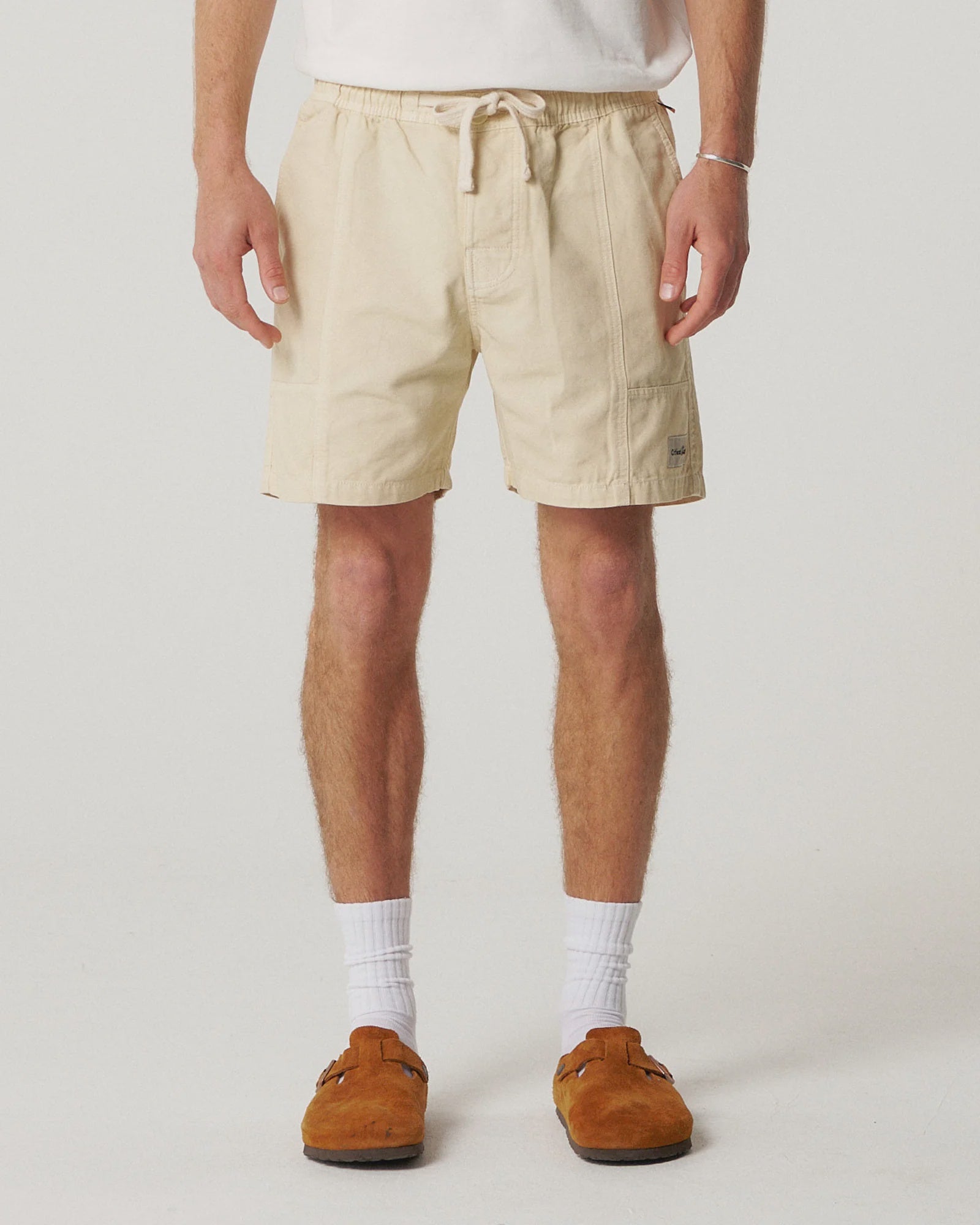 All Day Canvas Short - Ecru