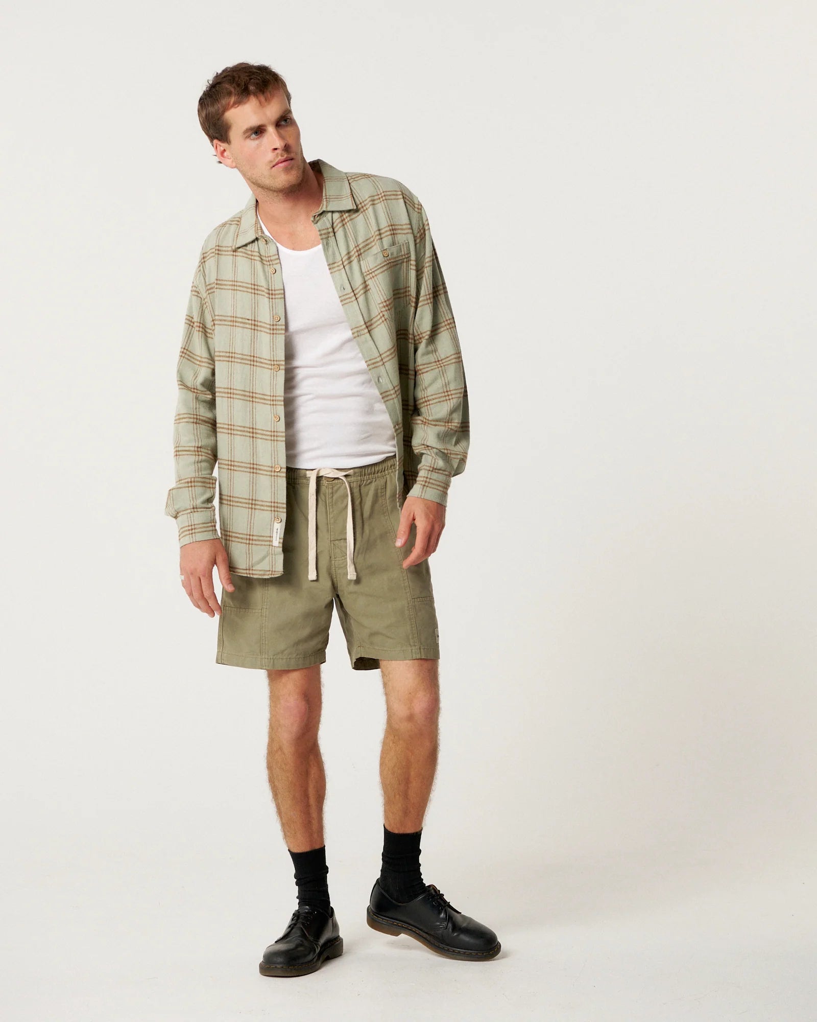 All Day Canvas Short - Fatigue