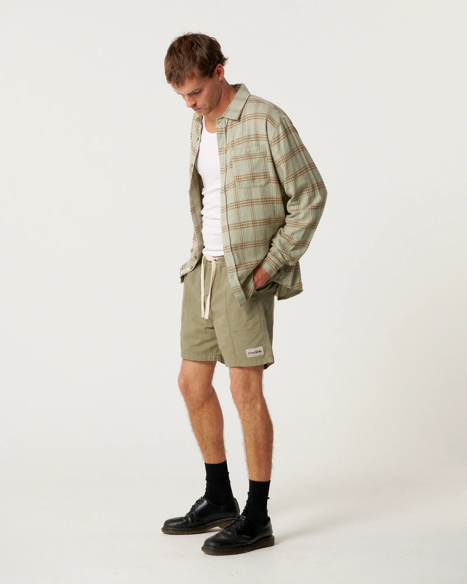 All Day Canvas Short - Fatigue