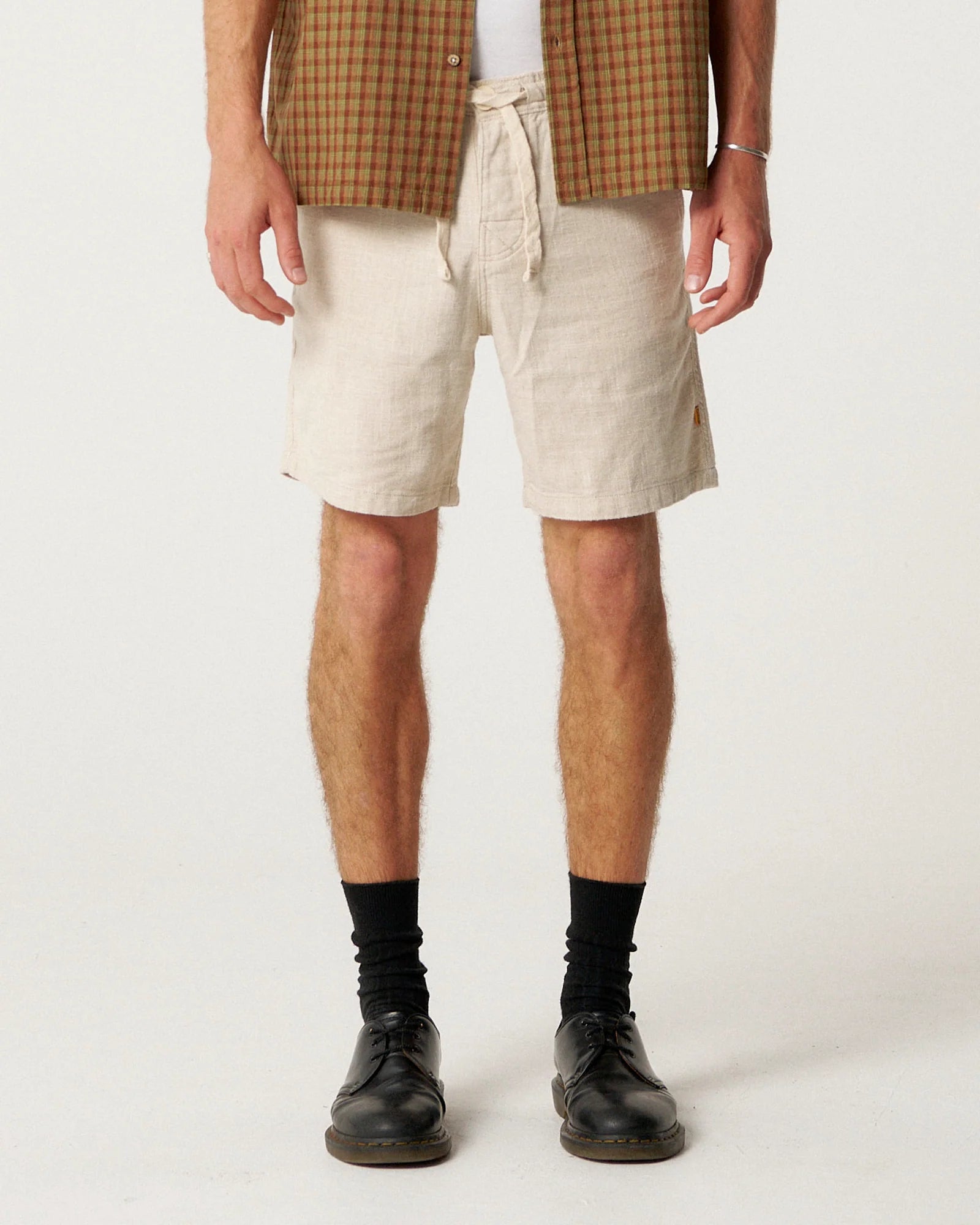 Cruiser Linen Short - Ecru