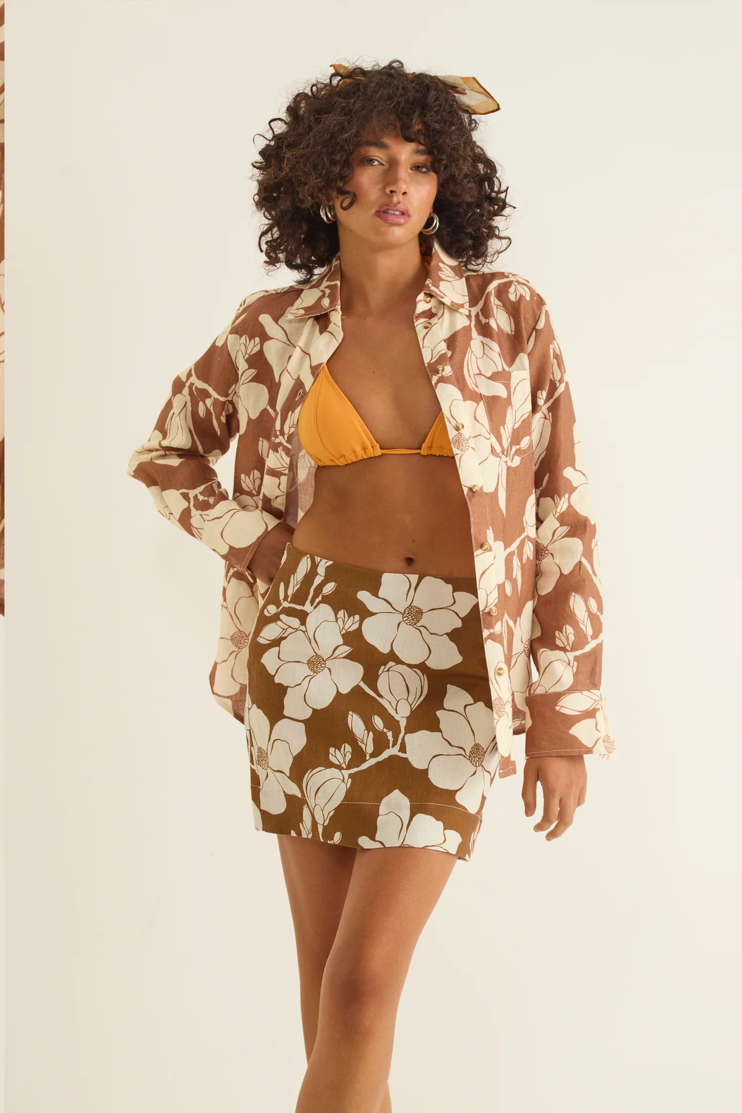 Summer Nights Floral Skirt