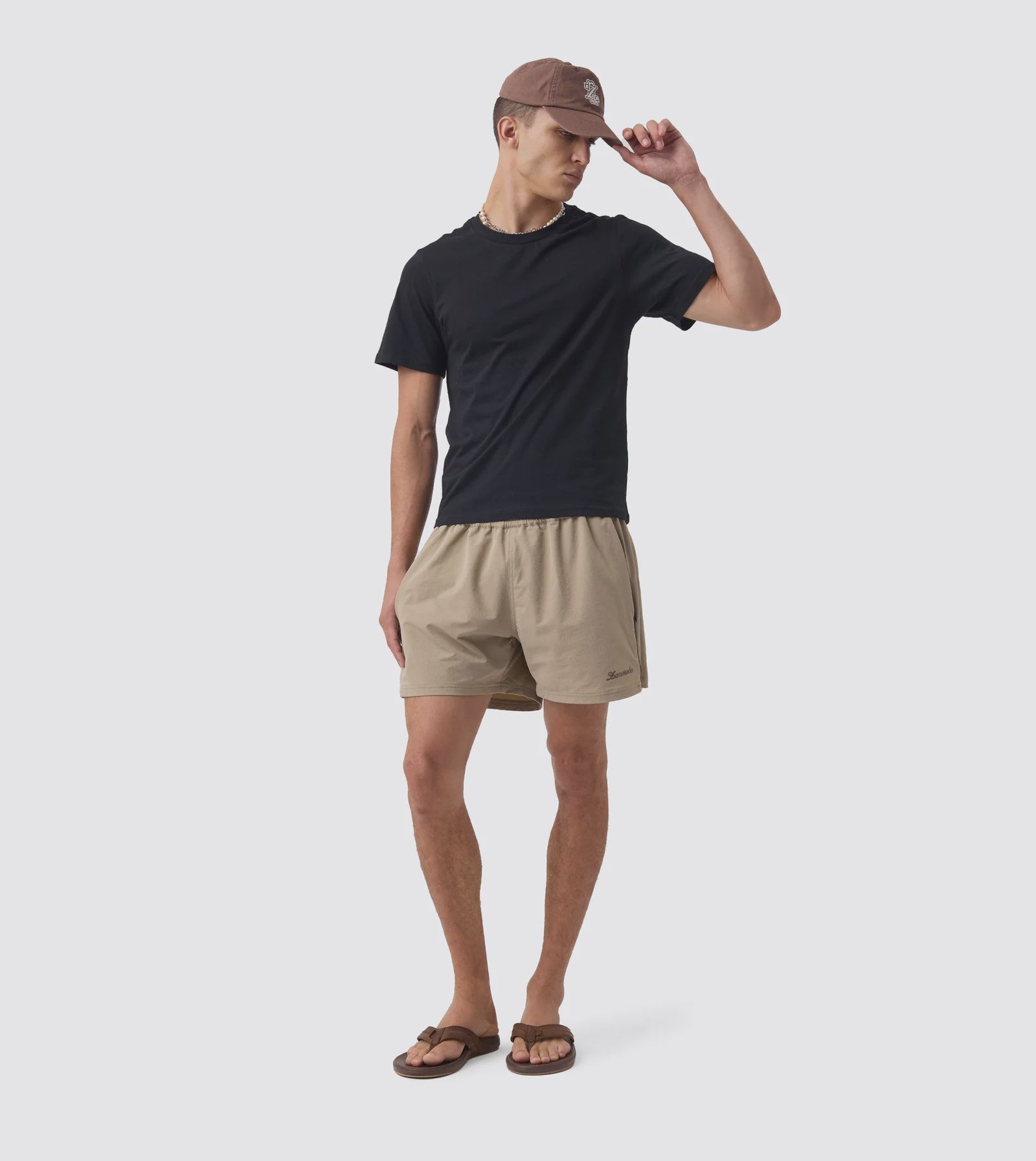 Piping Track Short - Stone