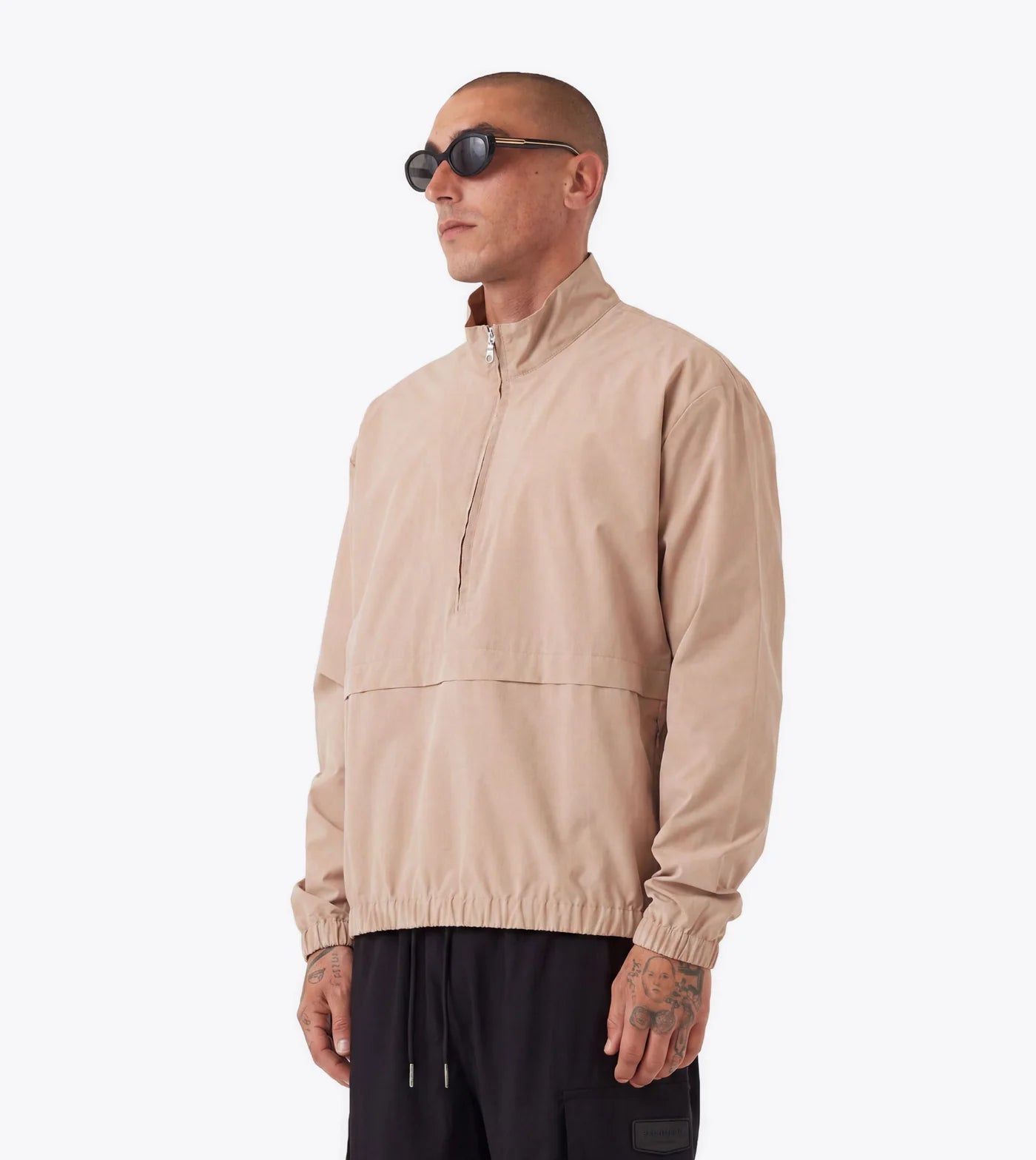 Ripstop Pullover - Taupe