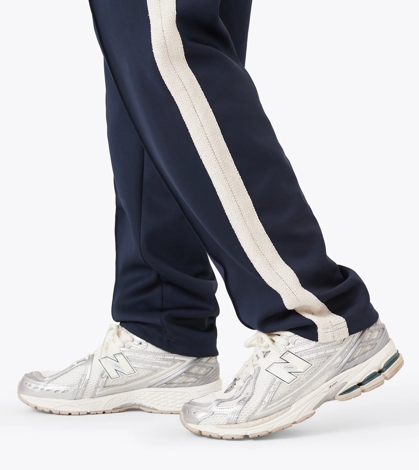 Stitched Football Trackpant - Navy