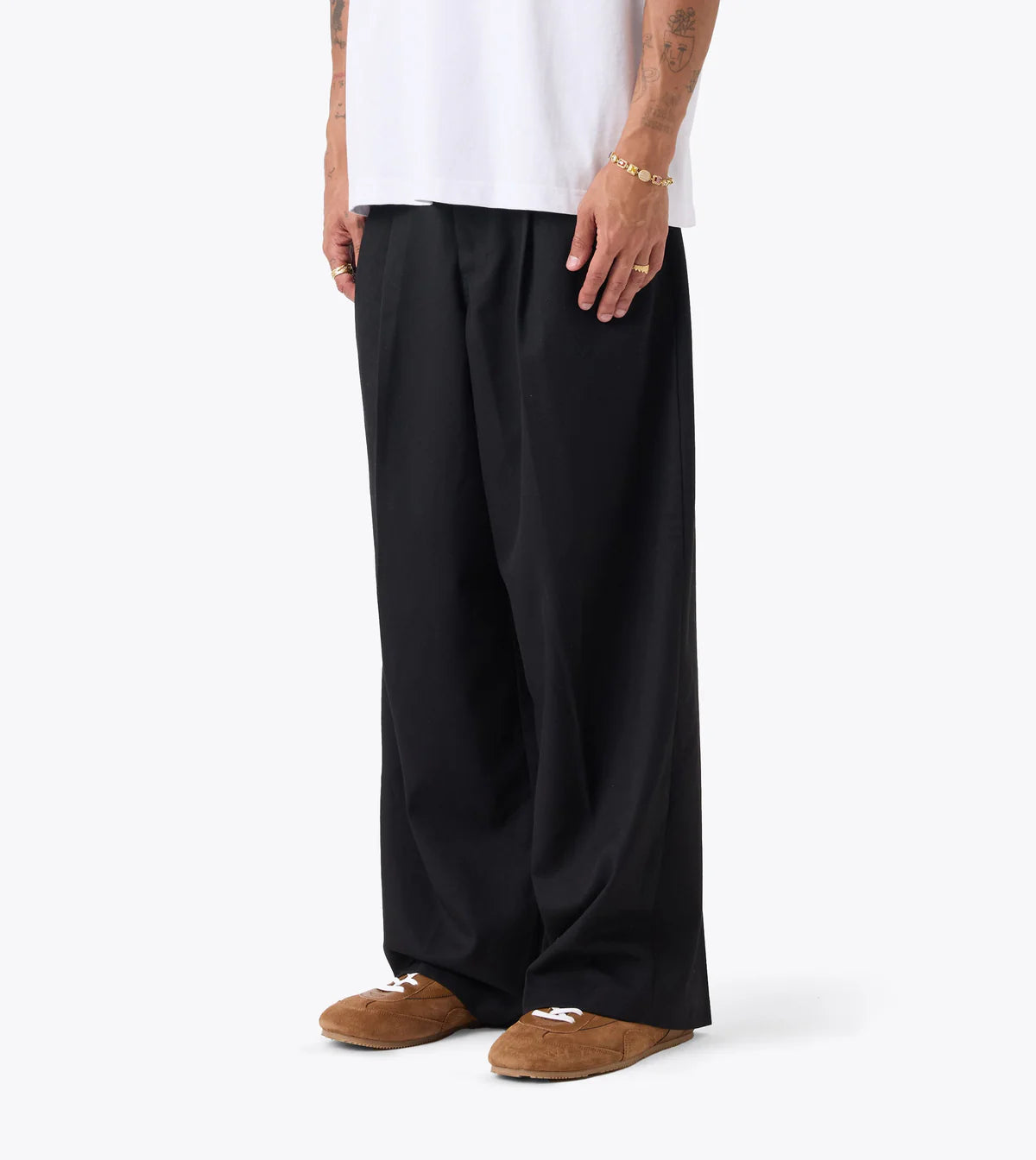 Twill Mega Pant - Black