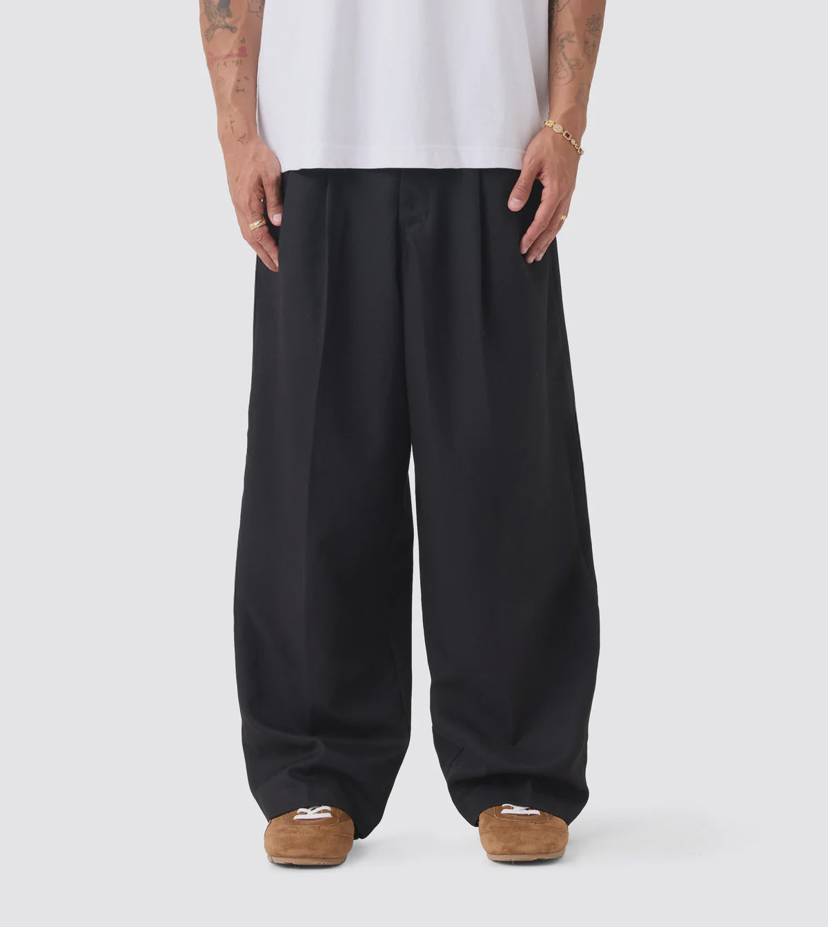 Twill Mega Pant - Black
