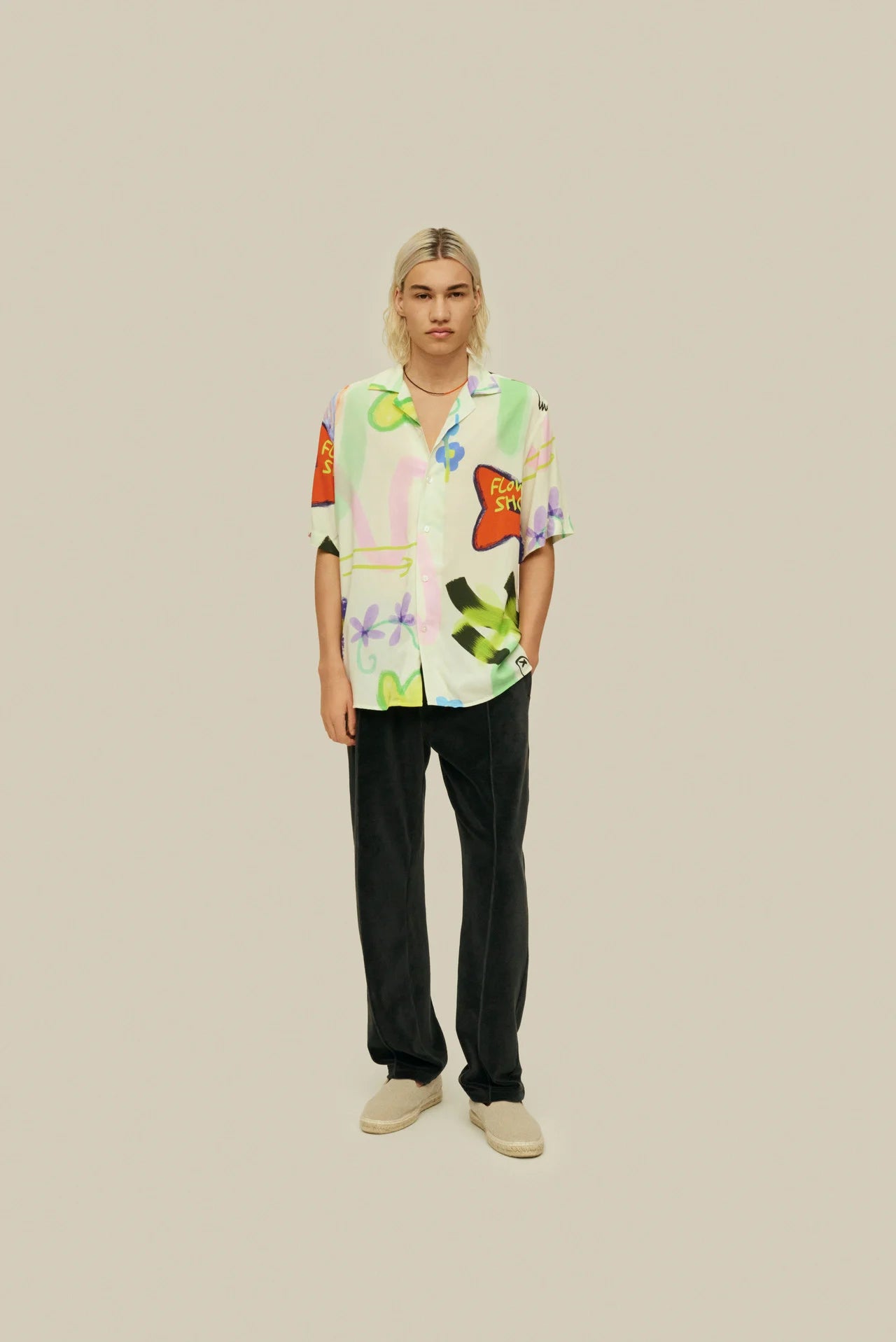 Viscose Shirt - Flower Shop