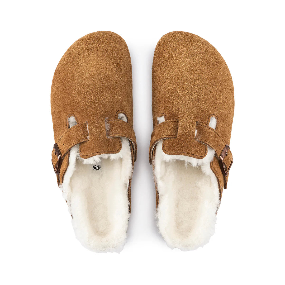 Boston Shearling - Mink Suede