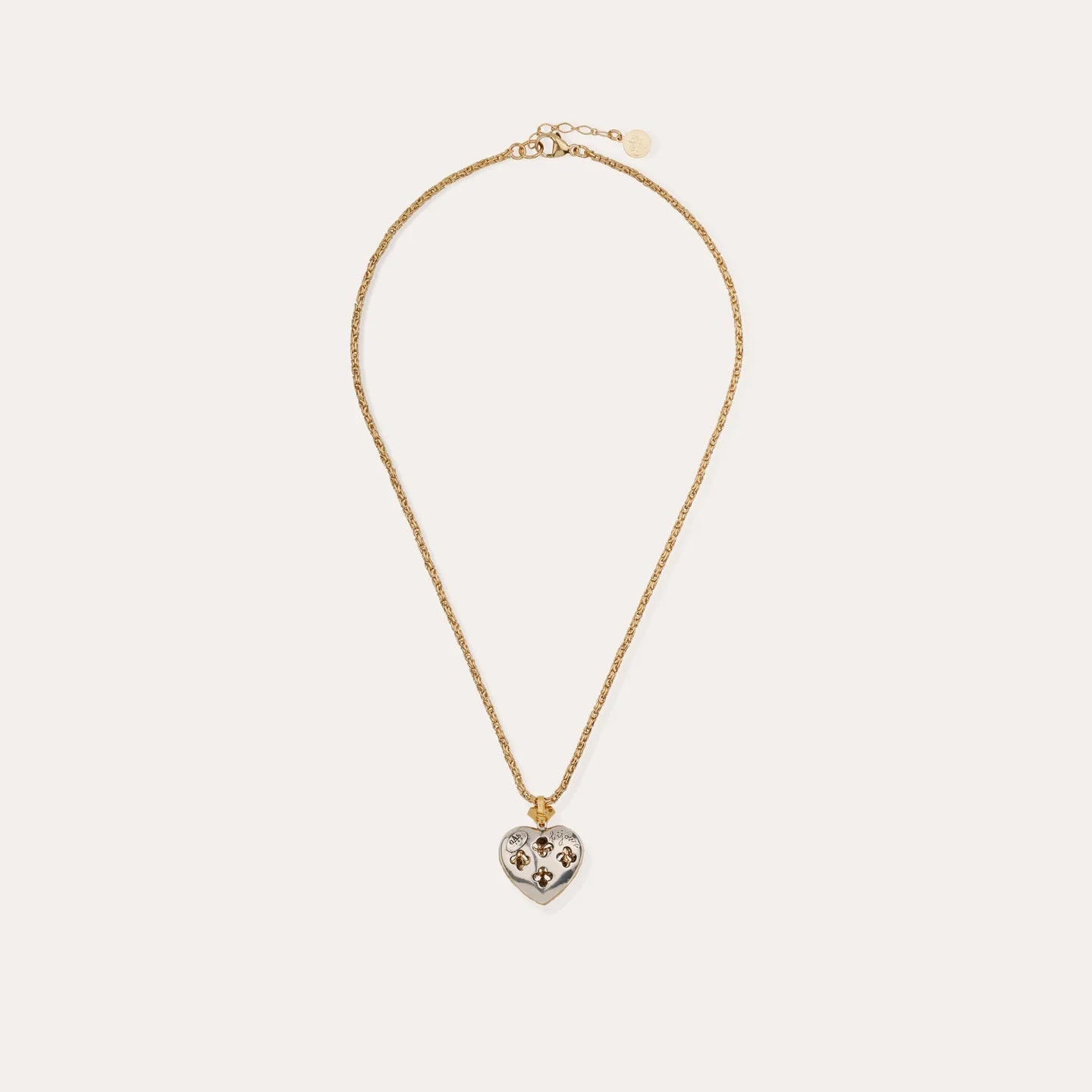 Coracao Necklace - Rhinestone