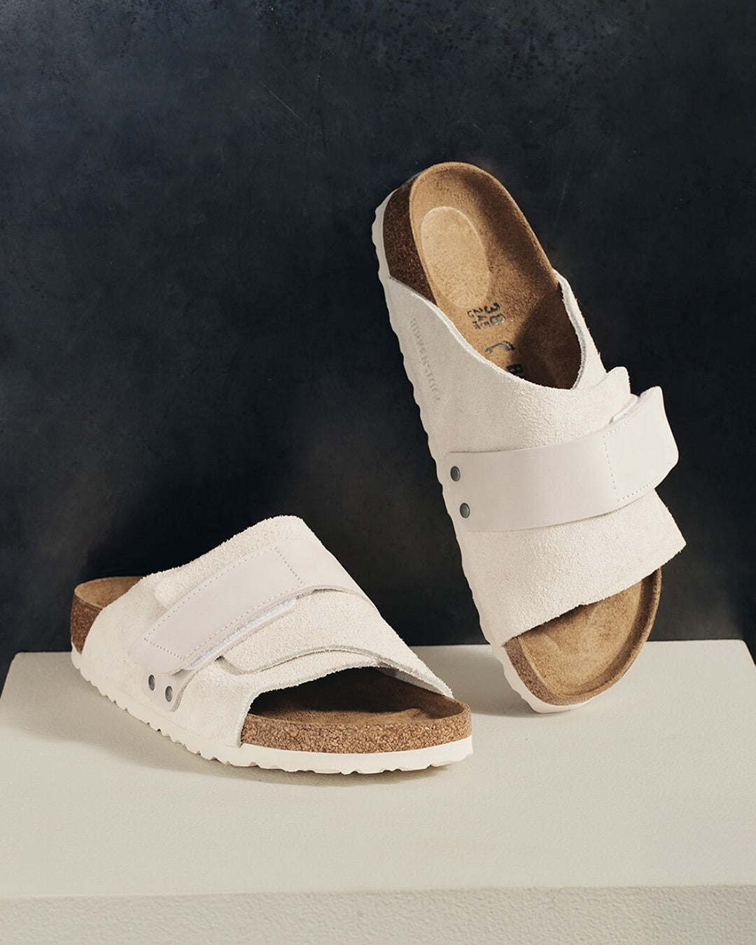 Kyoto Antique Nubuck / Suede - White