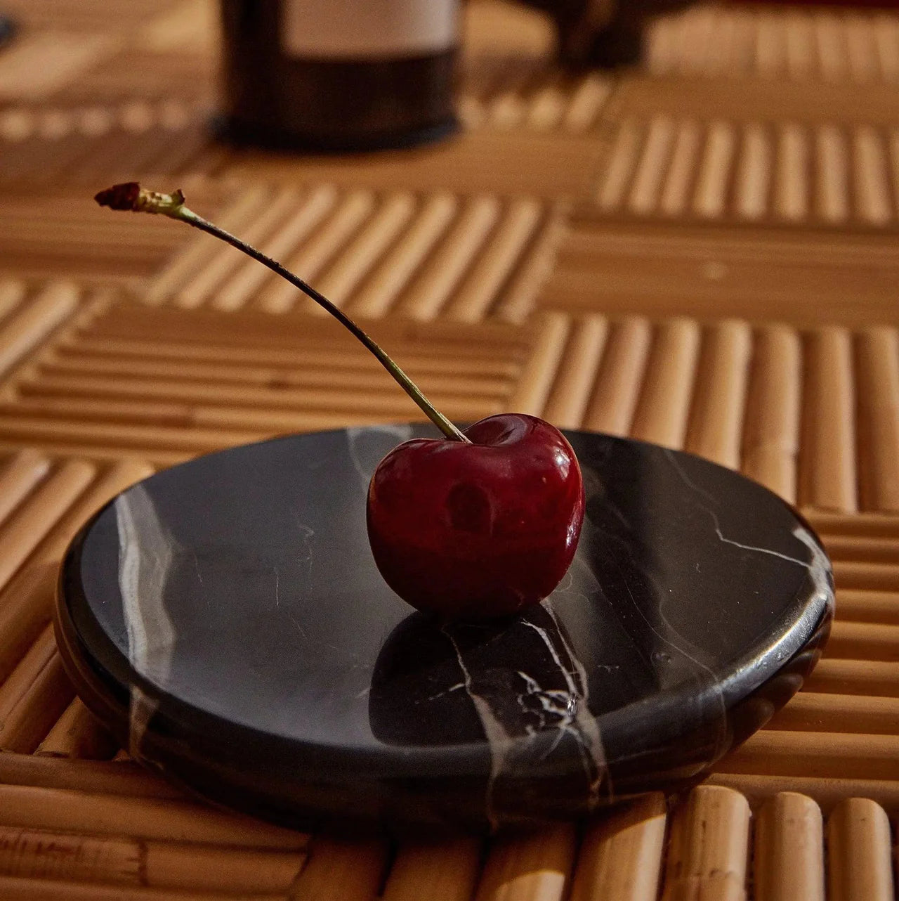 Stone Coaster Set - Black Stone