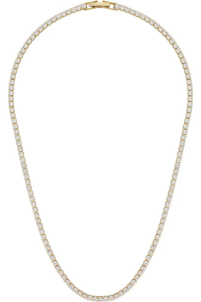 Baby Celestial Necklace - Gold / Clear