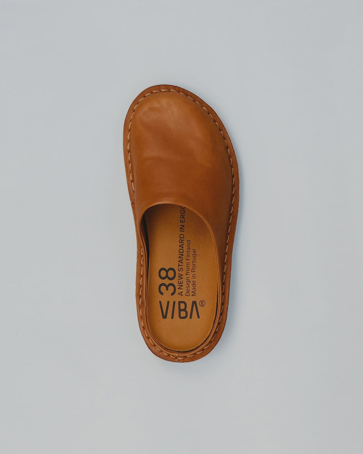 Roma leather - Cognac Brown