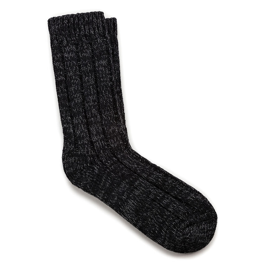 Cotton Twist Socks - Black
