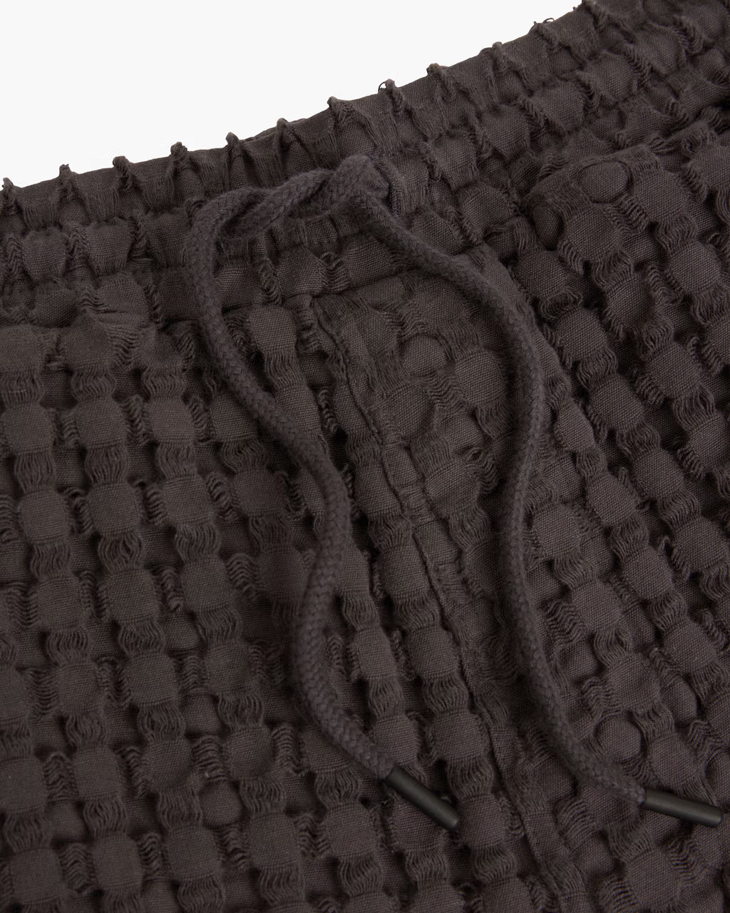 Waffle Shorts - Nearly Black