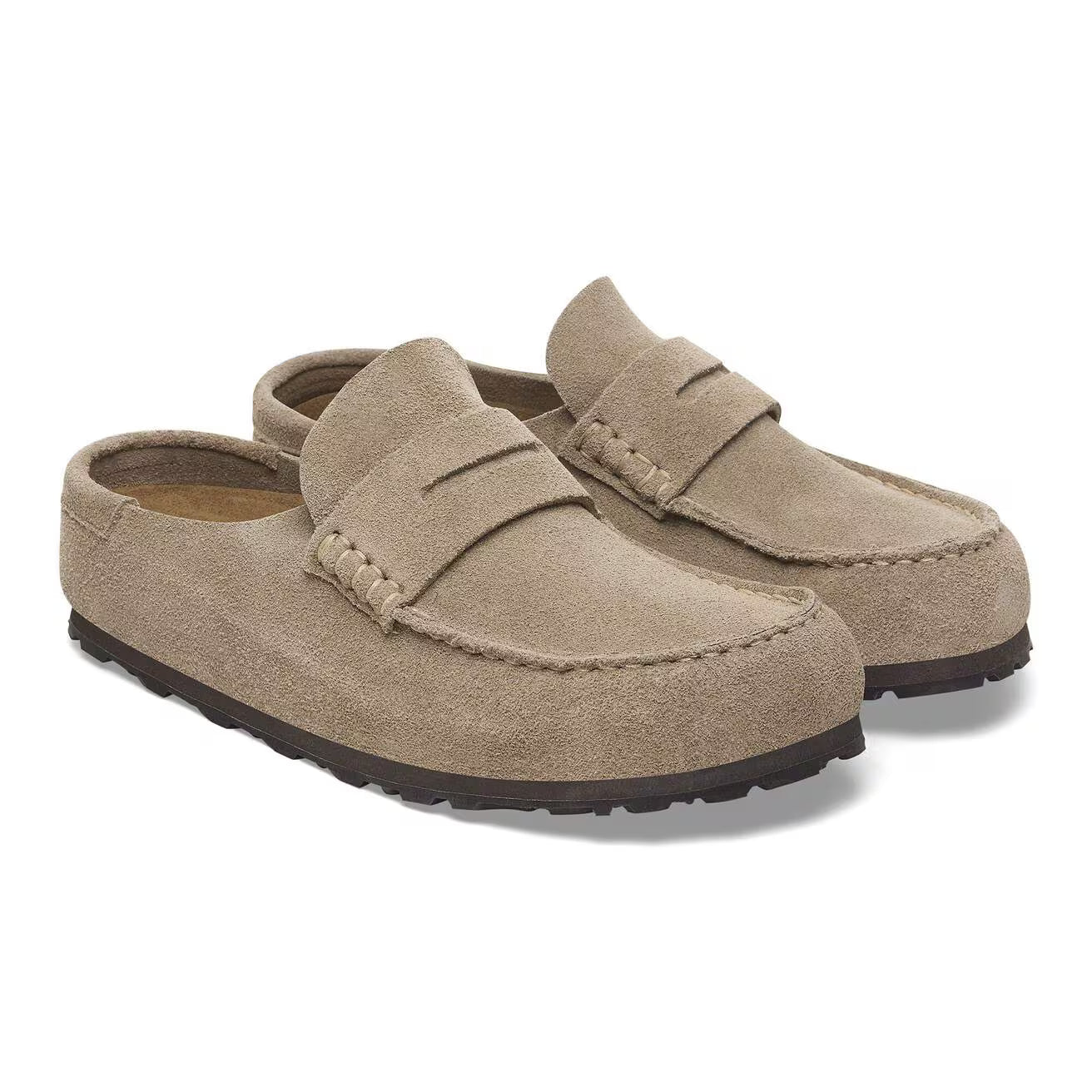 Naples Wrapped - Taupe Suede