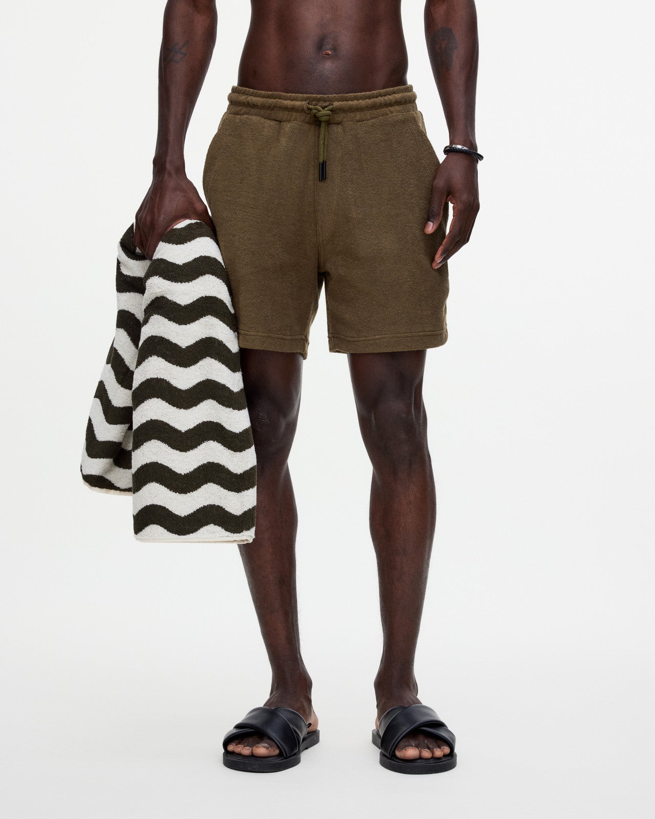 Terry Shorts - Pine