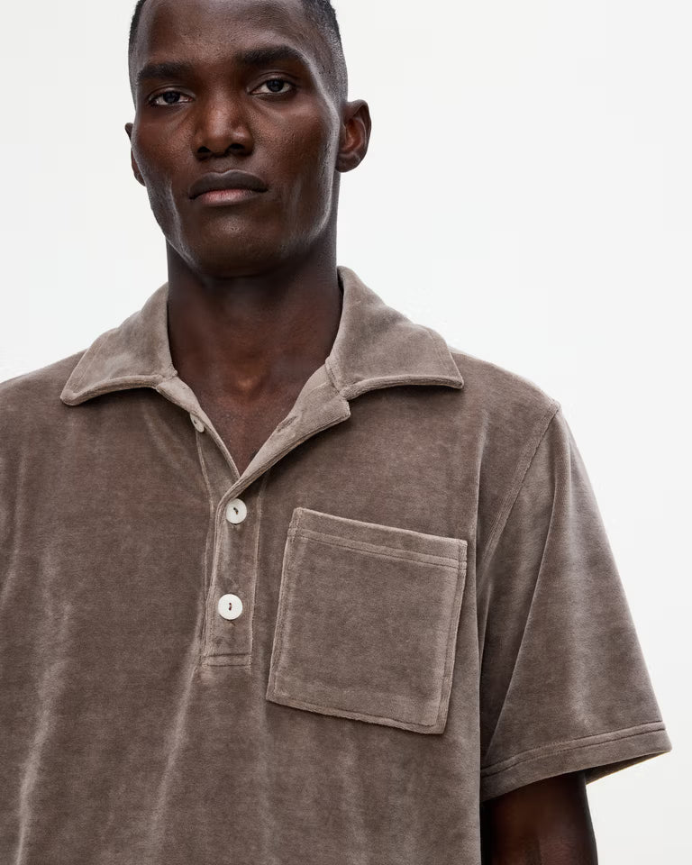 Velour Girona Shirt - Morel