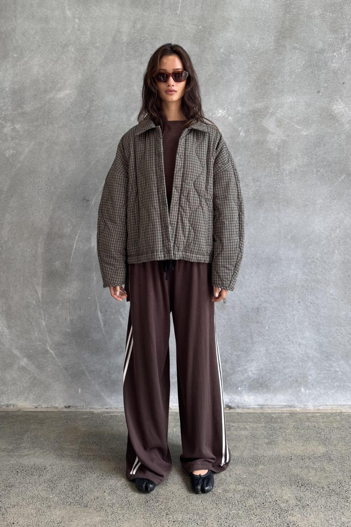 Tully Pant - Espresso & Cream