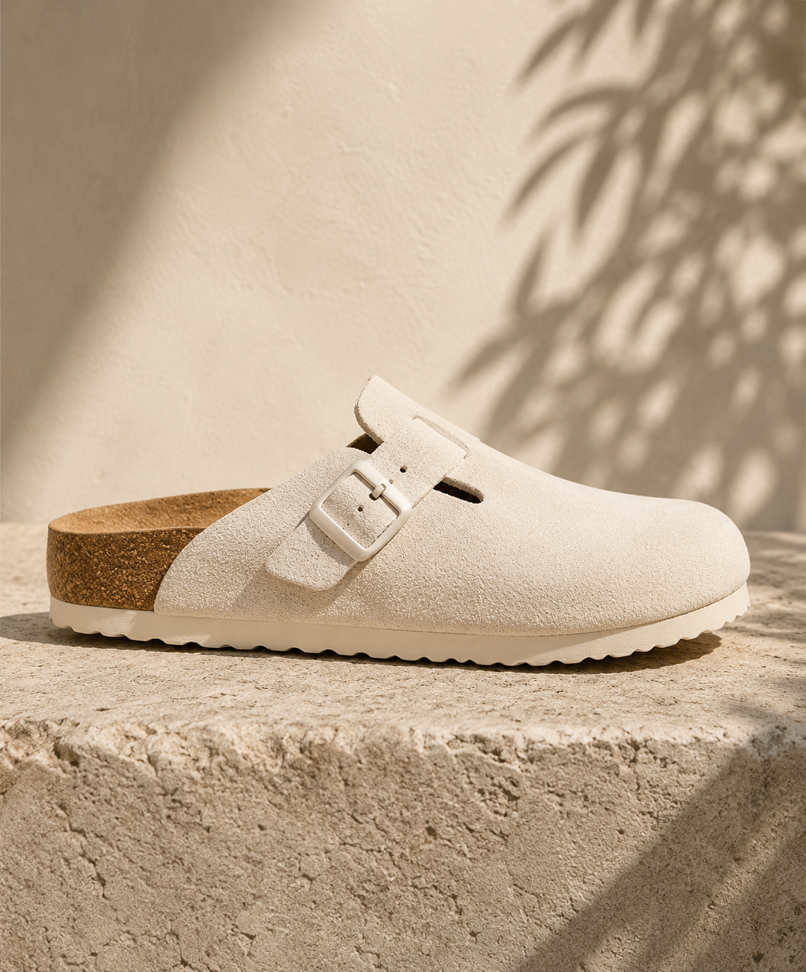 Boston SFB Suede Antique White - Regular