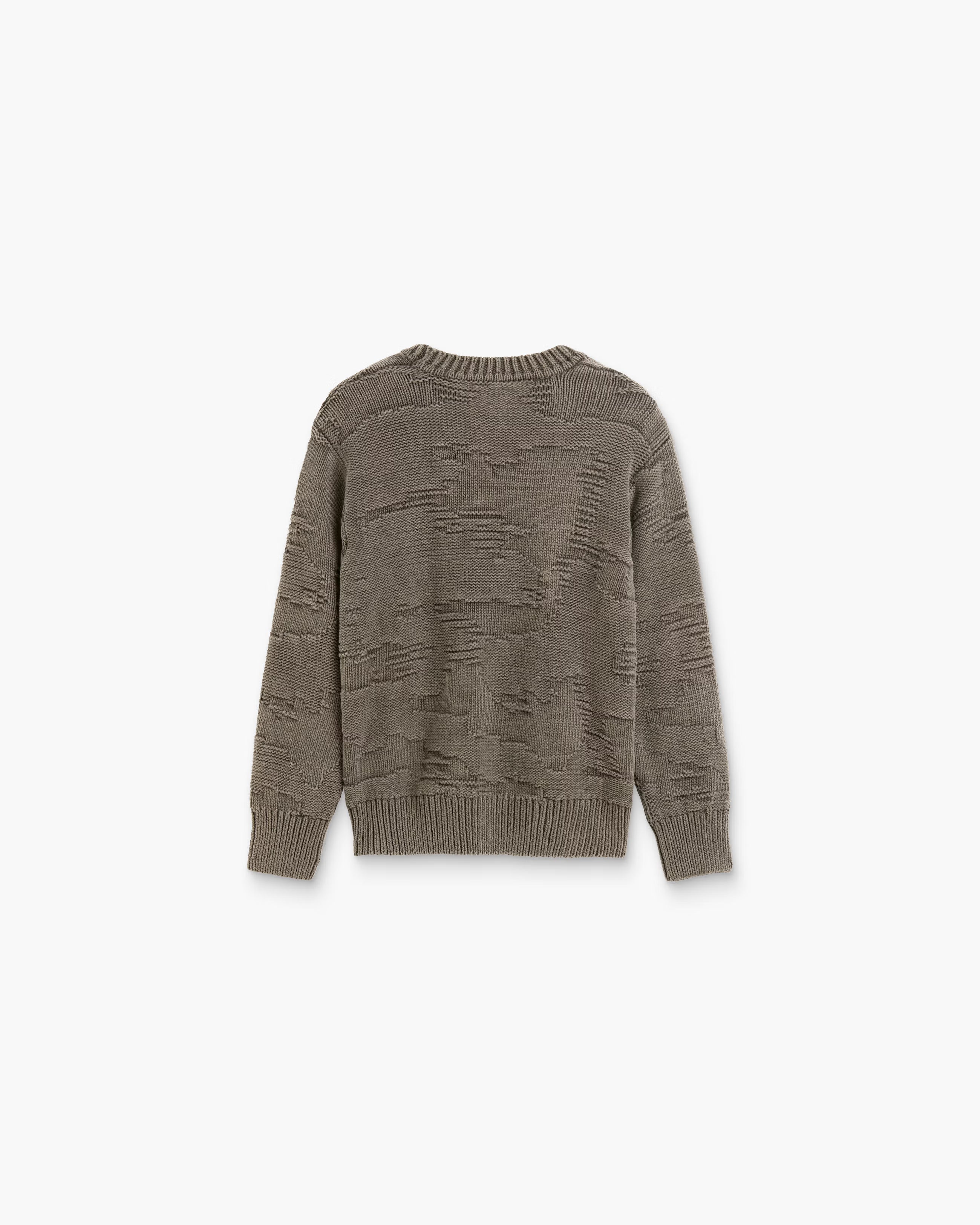 Pino Crewneck Knit - Dk Brown