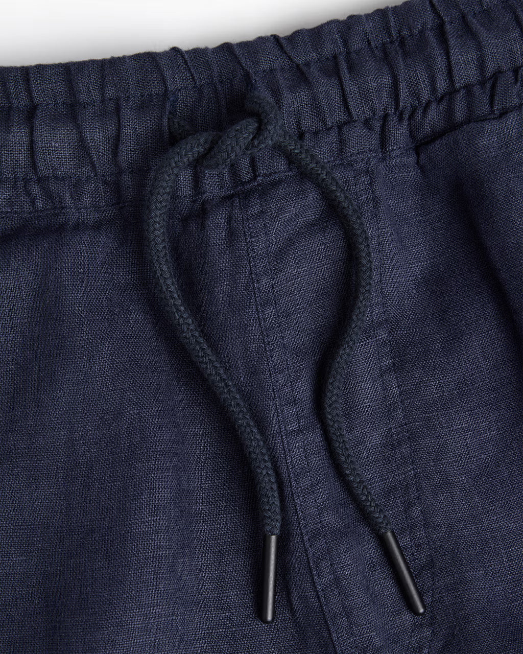 Porto Linen Shorts - Dark Blue
