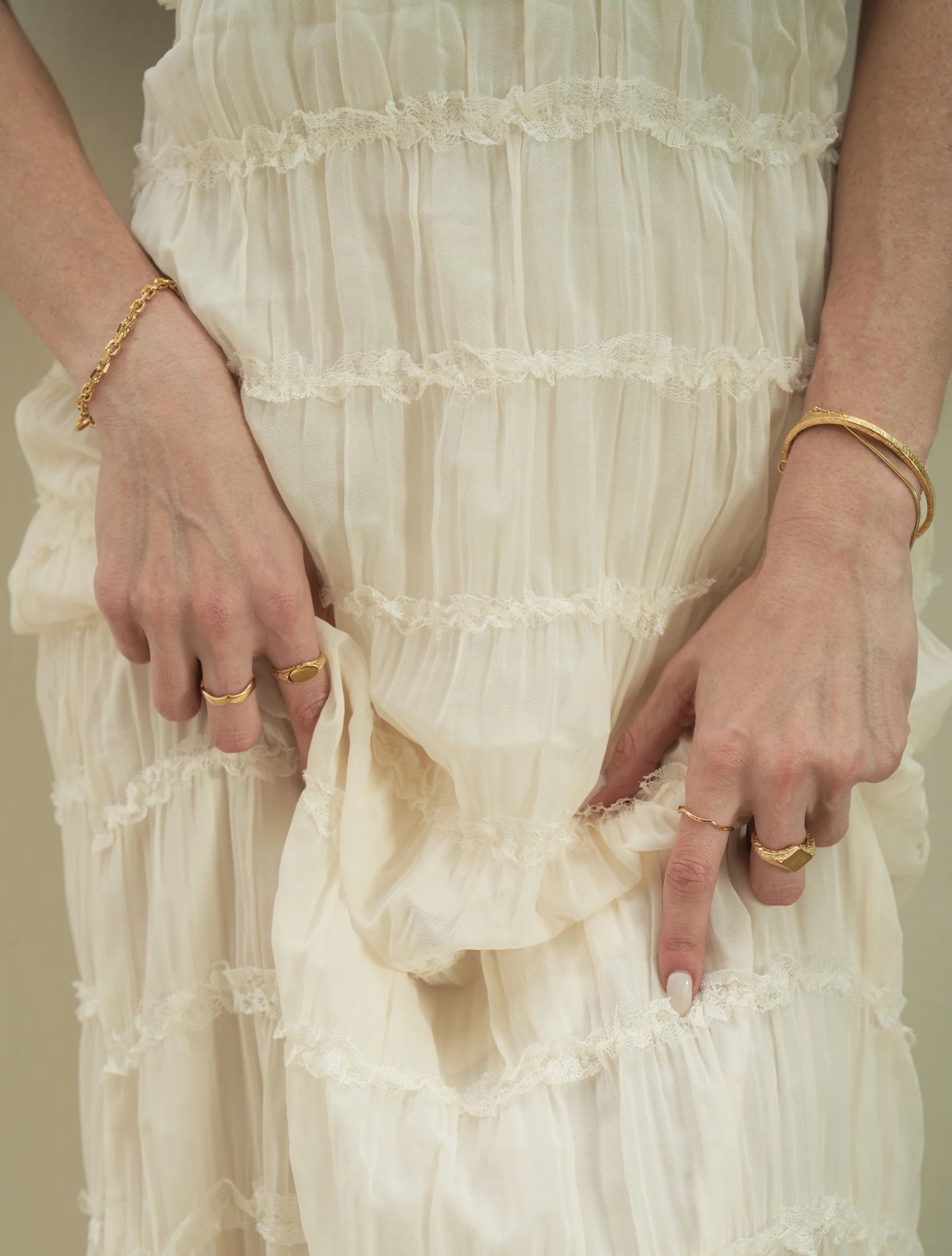 Shackled Chain Bracelet - 18k Gold Vermeil