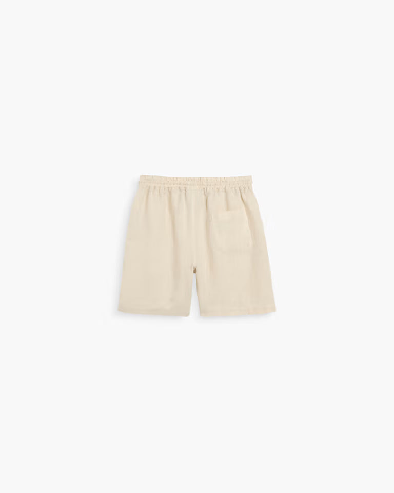 Porto Linen Shorts - Beige