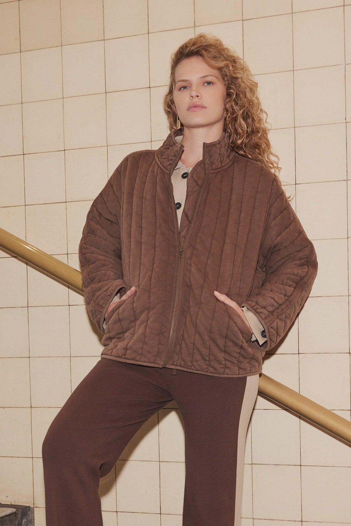 Tessa Jacket - Chocolate