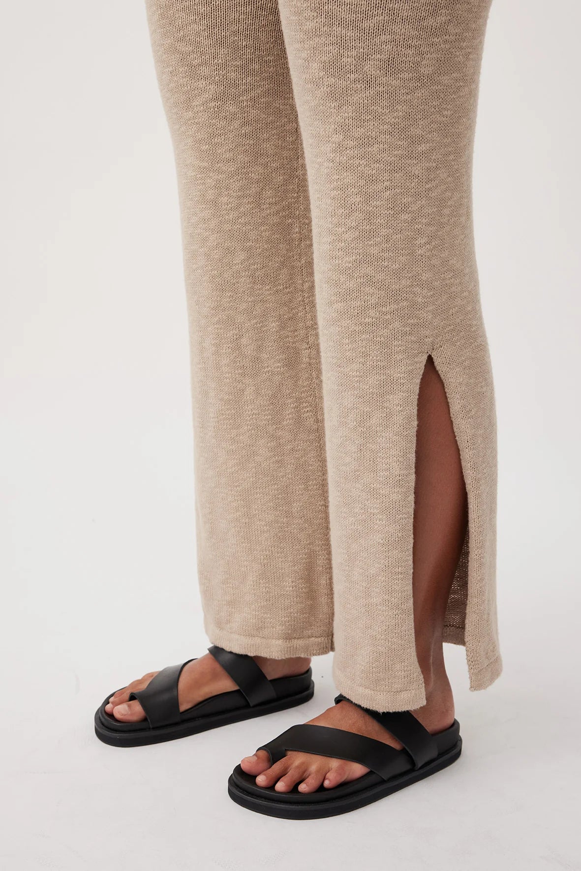 Emma Organic Pant - Taupe