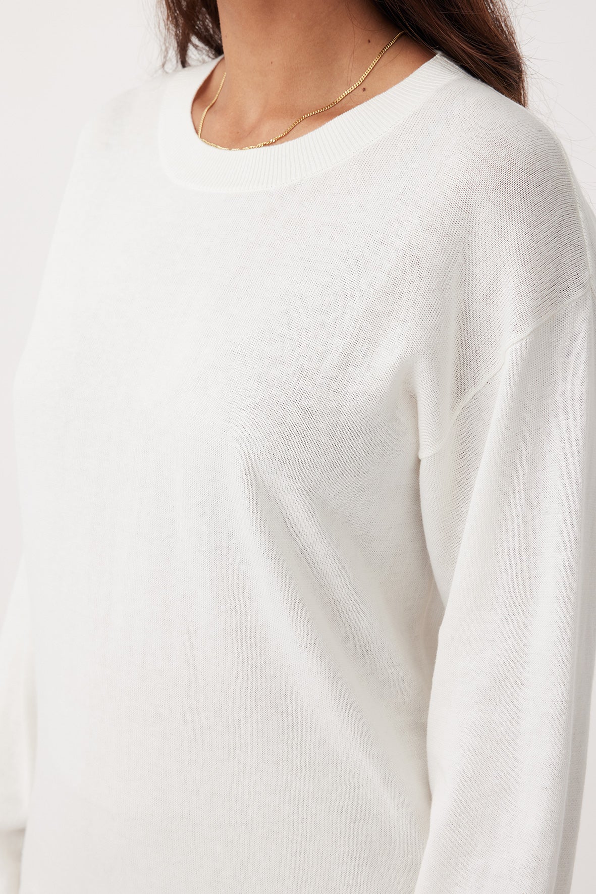 Ada L/S Tee - Cream