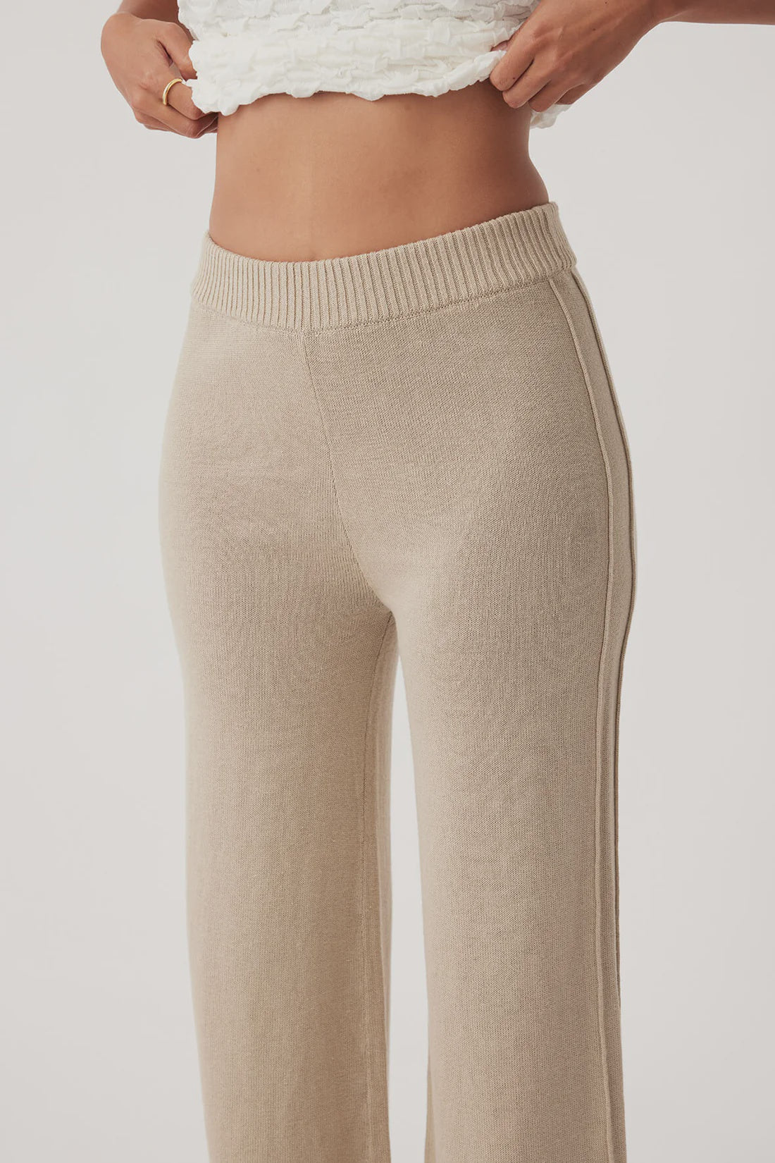 Poppy Pant - Taupe