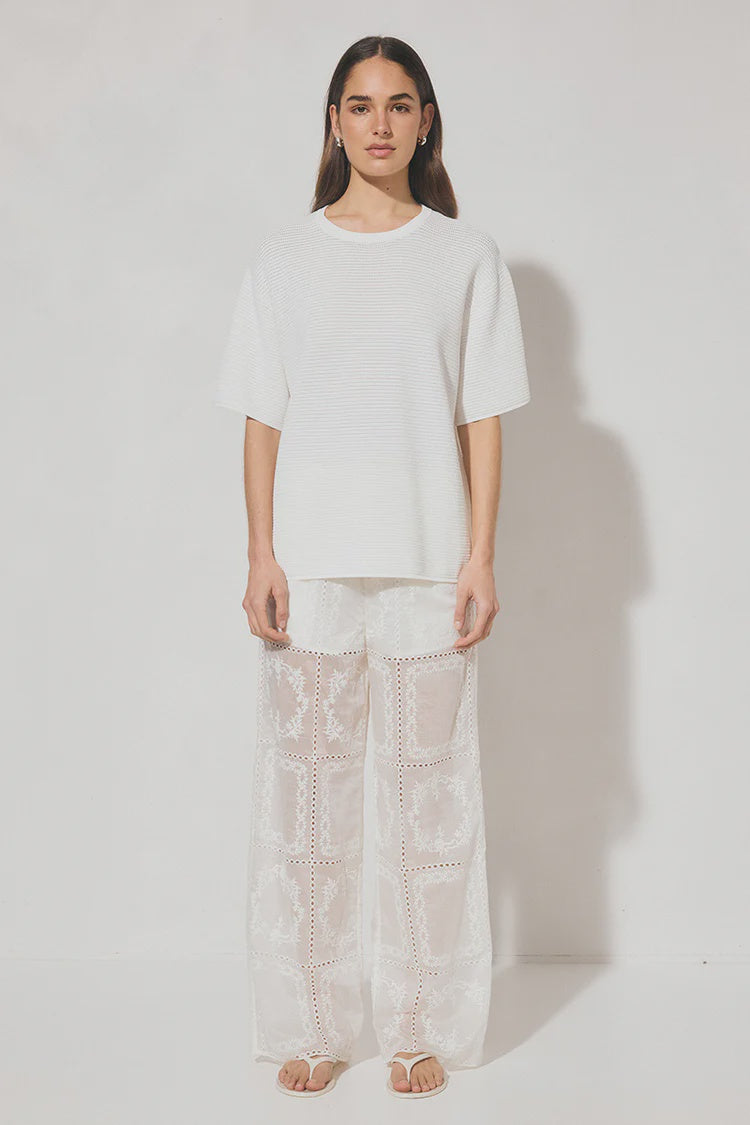 Soma Knit Tee - White