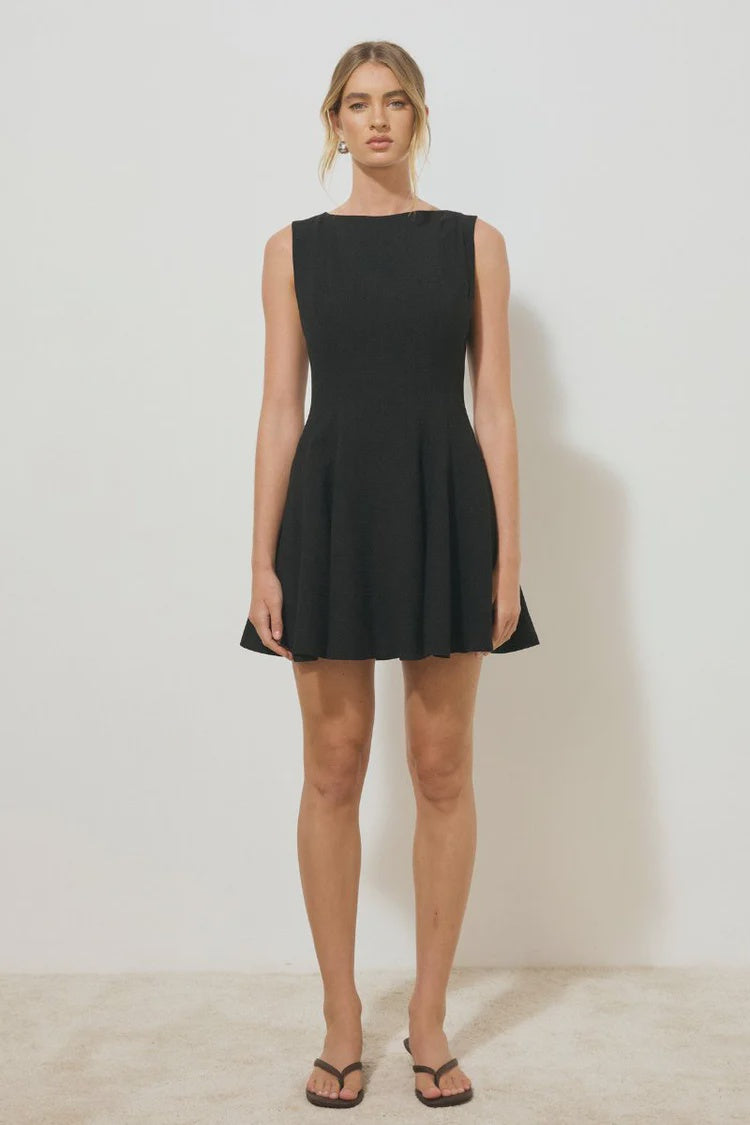 Solice Mini Dress - Black