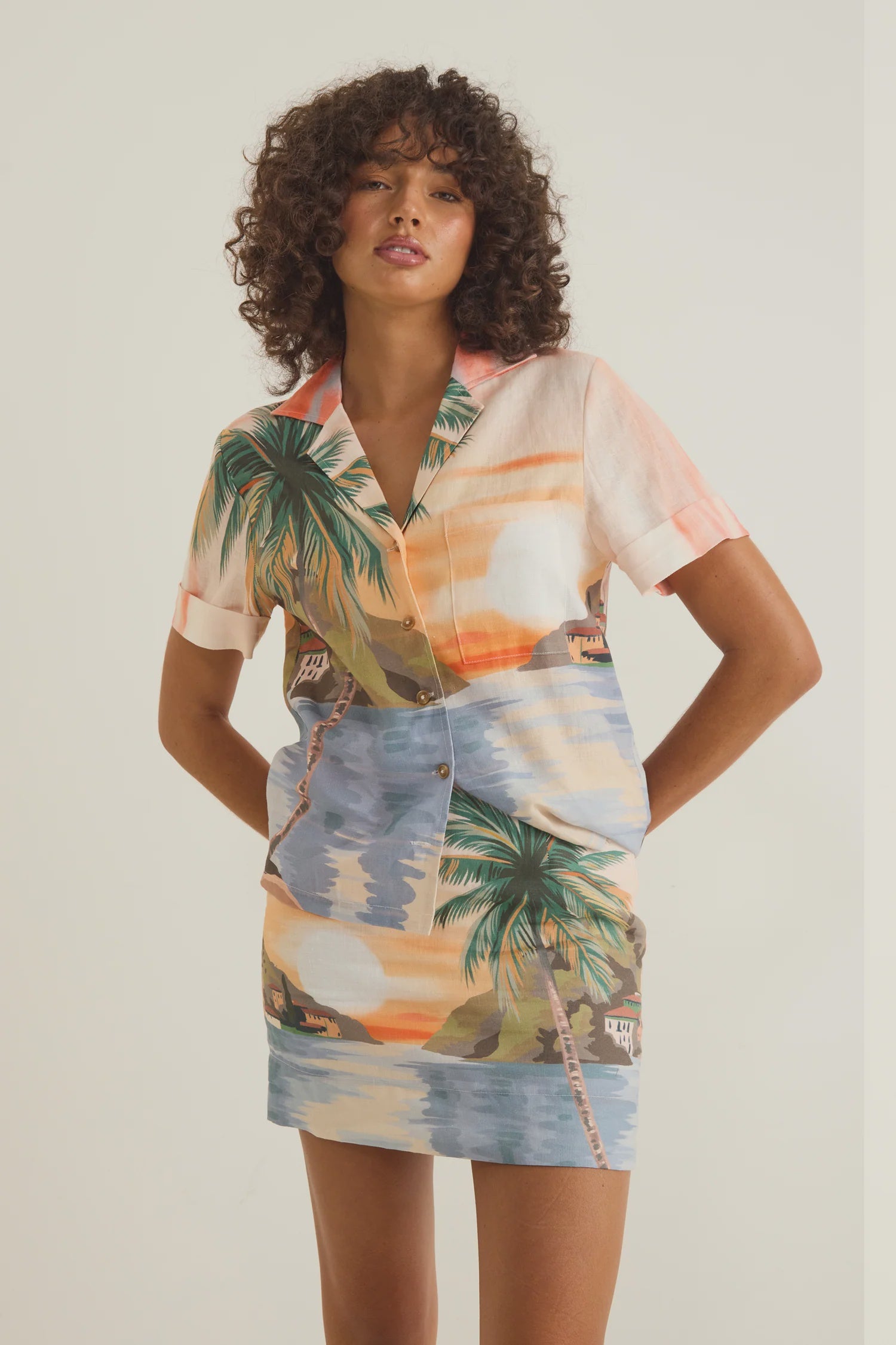 Cool Tropics S/S Shirt - Multi