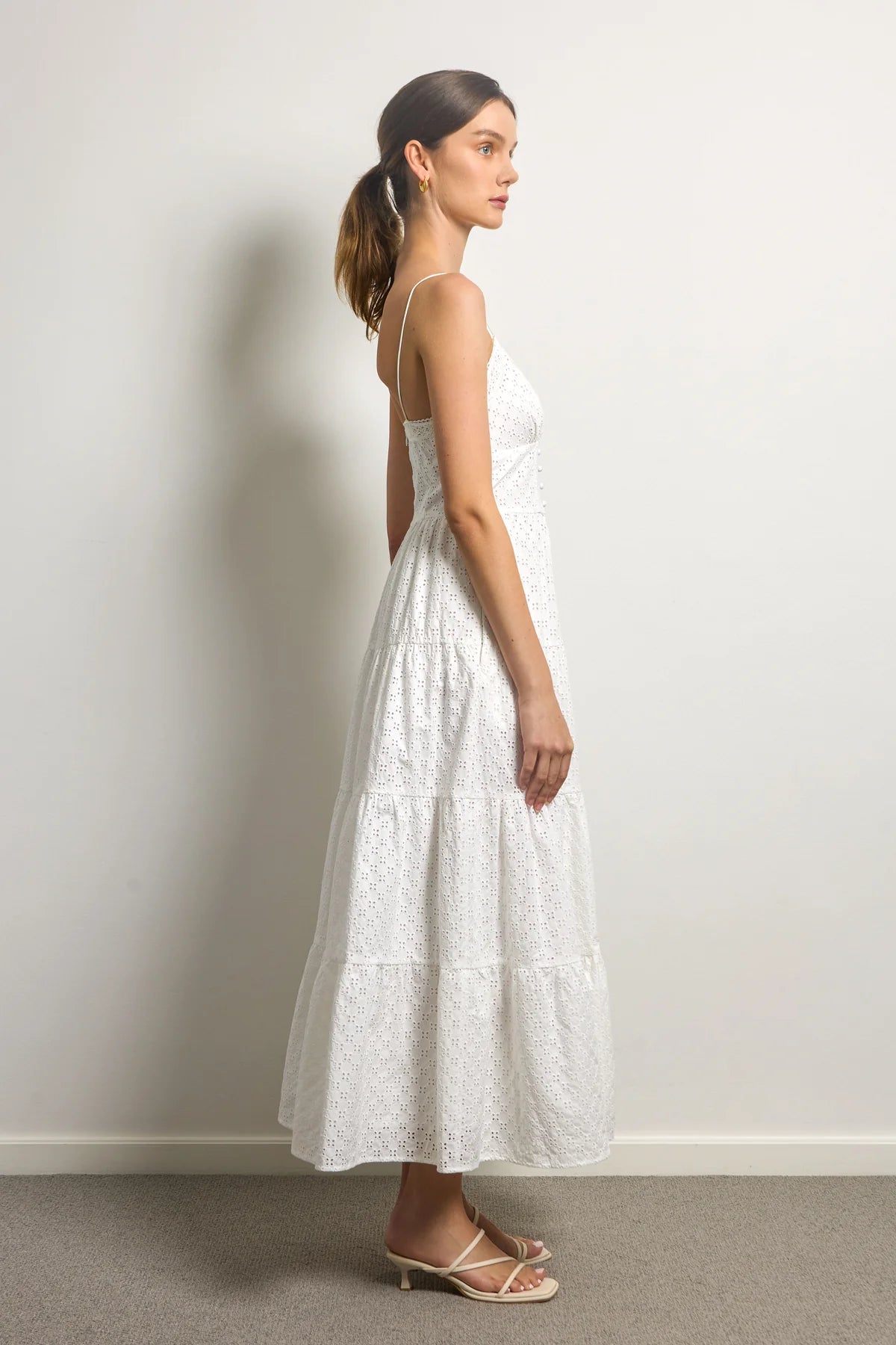 Soleil Button Front Maxi