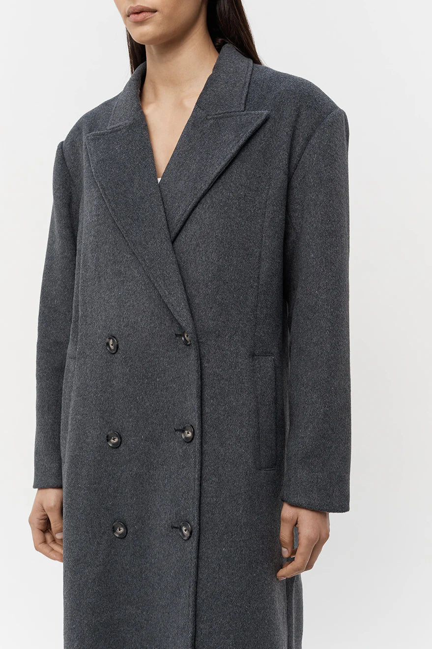 Kennedy Double Breasted Peacoat