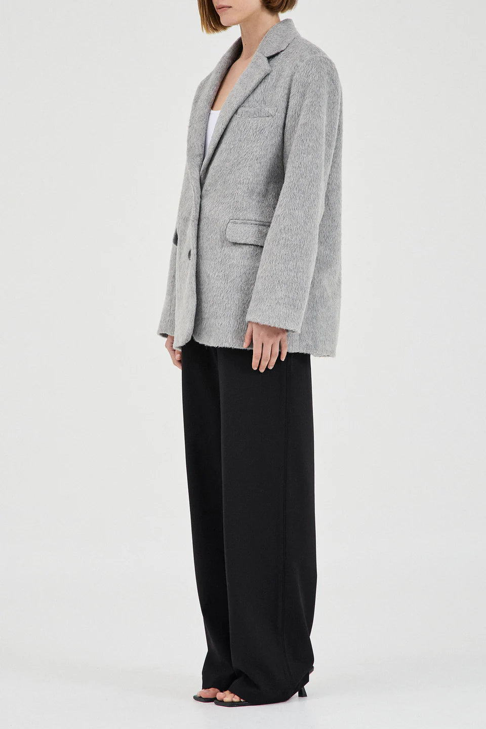 Frank Brushed Wool Blazer