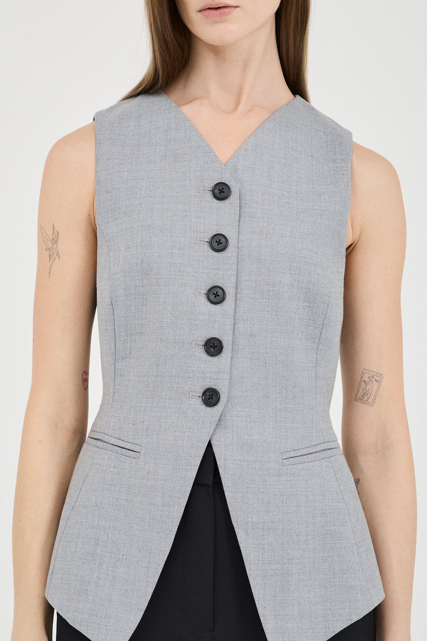 The Grey Marle Vest Top