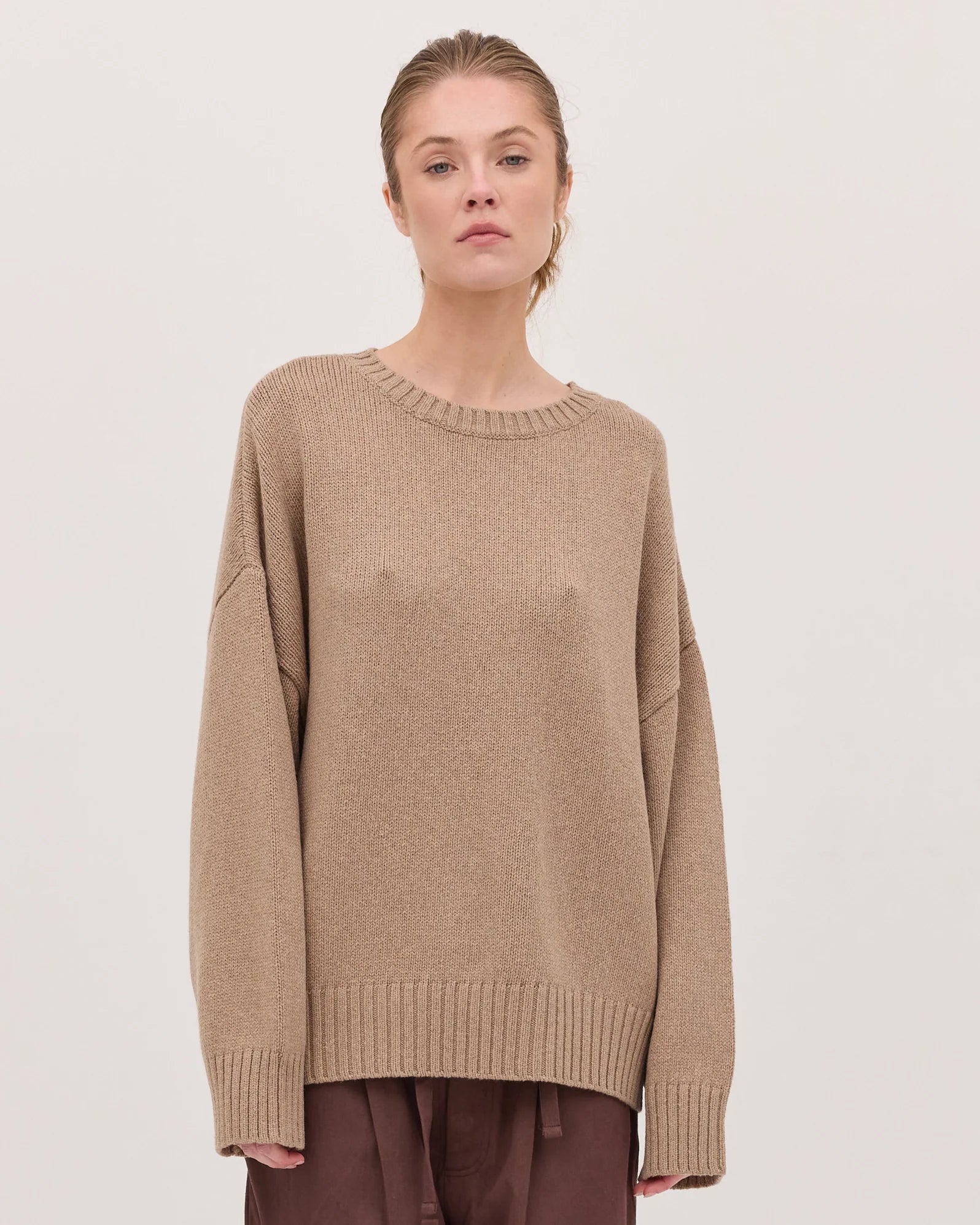 The Billow Sleeve jumper - Hazel